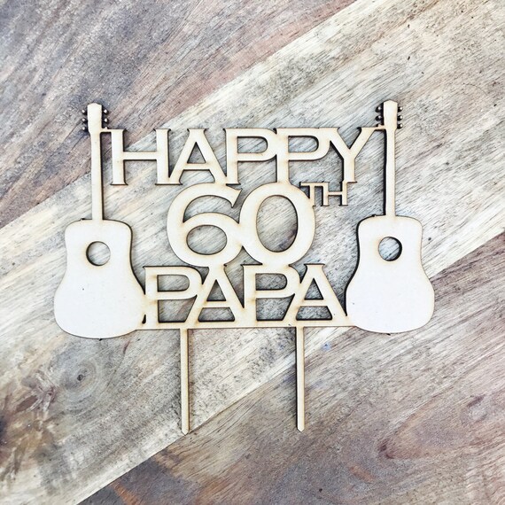 Guitar Music Cake Topper Custom Rockabilly Cake Topper Cake Etsy