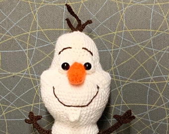 PDF PATTERN Amigurumi Olaf from "Frozen" franchise