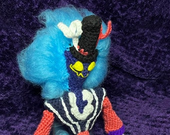 PDF PATTERN Amigurumi Ozzie (Asmodeus) from "Helluva Boss"