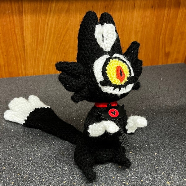 PDF PATTERN Amigurumi KeeKee from "Hazbin Hotel"