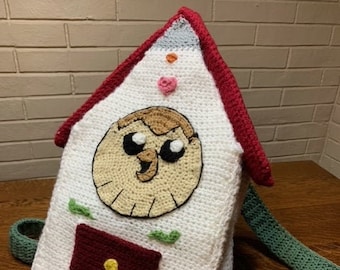 Crochet Hooty Backpack from "The Owl House" PDF PATTERN