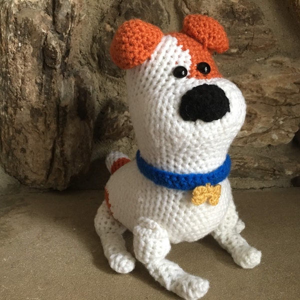 PDF PATTERN Amigurumi Max from "The Secret Life of Pets" franchise