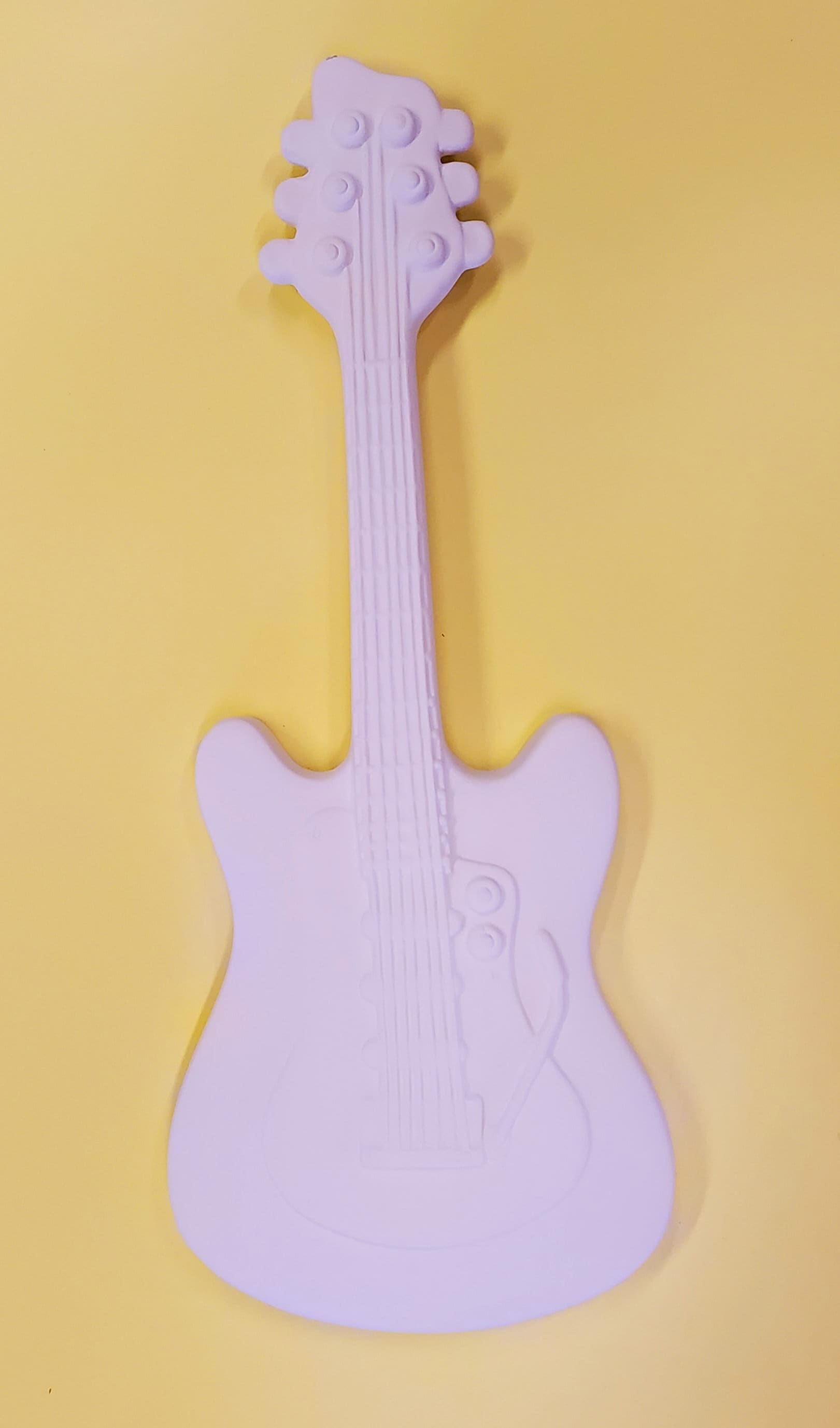 Guitar Plaque Paint Your Own Pottery Etsy