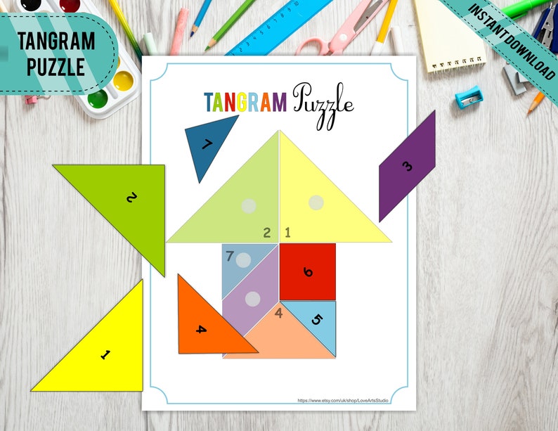 Tangram Puzzle: Polygrams Game free download