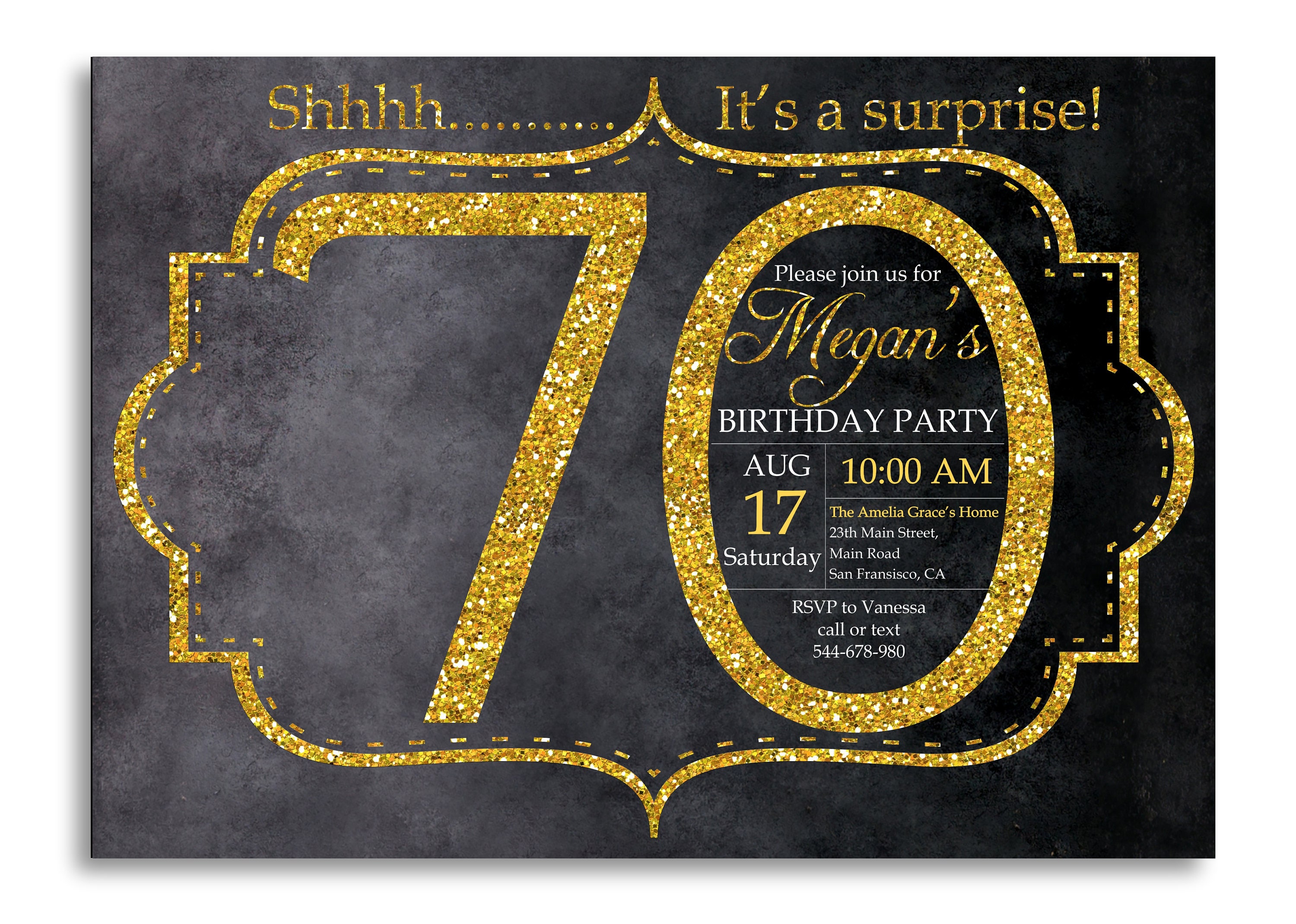 mo1 Gold Mocha Dusty Pink Balloon Number Glitter Birthday Evite phone