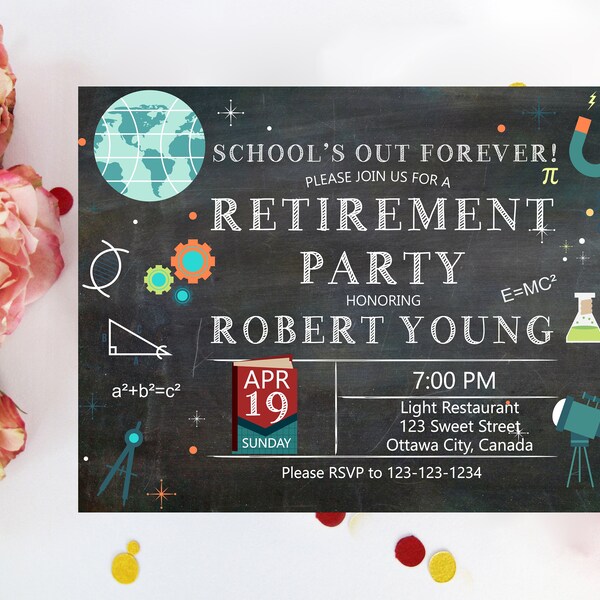 Teacher Retirement - Etsy