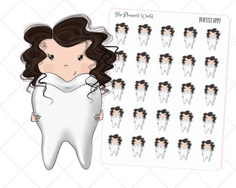 Dentist Appointment Planner Stickers