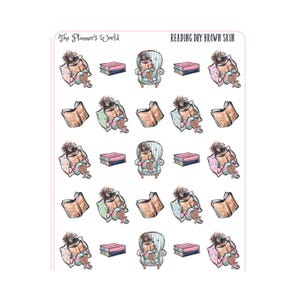 Reading Planner Stickers - Reading Day