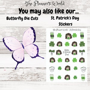 St Patricks Day Irish holiday planner stickers image 3