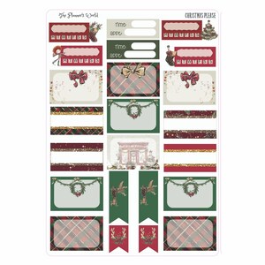 KIT-602 WEEKLY || Christmas Please - WEEKLY Planner Sticker Kit - Etsy