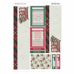 KIT-602 WEEKLY || Christmas Please - WEEKLY Planner Sticker Kit - Etsy