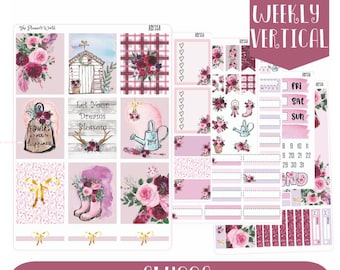 KIT-134 WEEKLY || Alyssa - WEEKLY Planner Sticker Kit