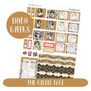 Hobonichi Weeks Sticker Kit - The Gilded Page - KIT-256 WEEKS