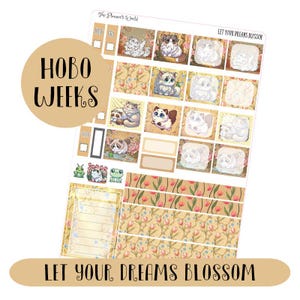 Hobonichi Weeks Sticker Kit - Let Your Dreams Blossom - KIT-050