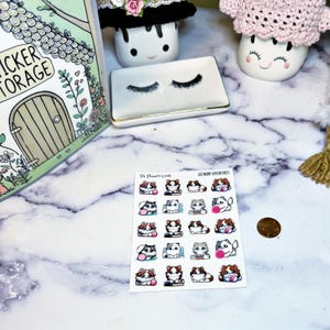 Cat Planner Stickers - Caturday Adventures