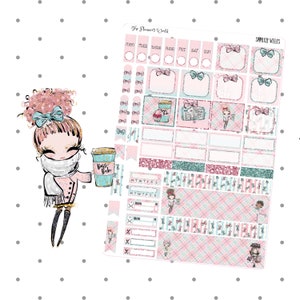 KIT-230 WEEKS || Sparkly Weeks - Hobonichi Weeks Sticker Kit