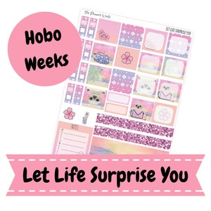 KIT-022 WEEKS || Let Life Surprise You - Hobonichi Weeks Sticker Kit