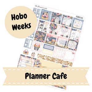 Hobonichi Weeks Sticker Kit - Planner Cafe - Kit-232 WEEKS