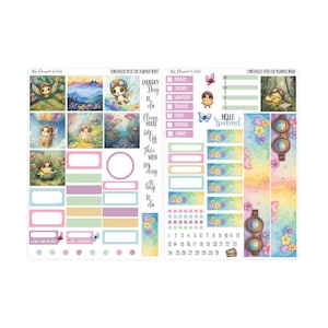 Hobonichi Cousin Planner Sticker Kit - Somewhere over the Planner - KIT-053 COUSIN