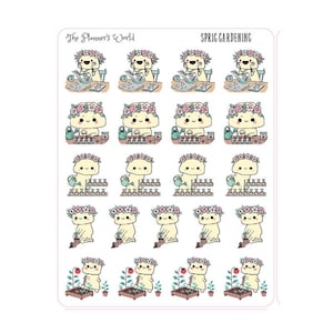 Gardening planner stickers - Sprig Garden Stickers