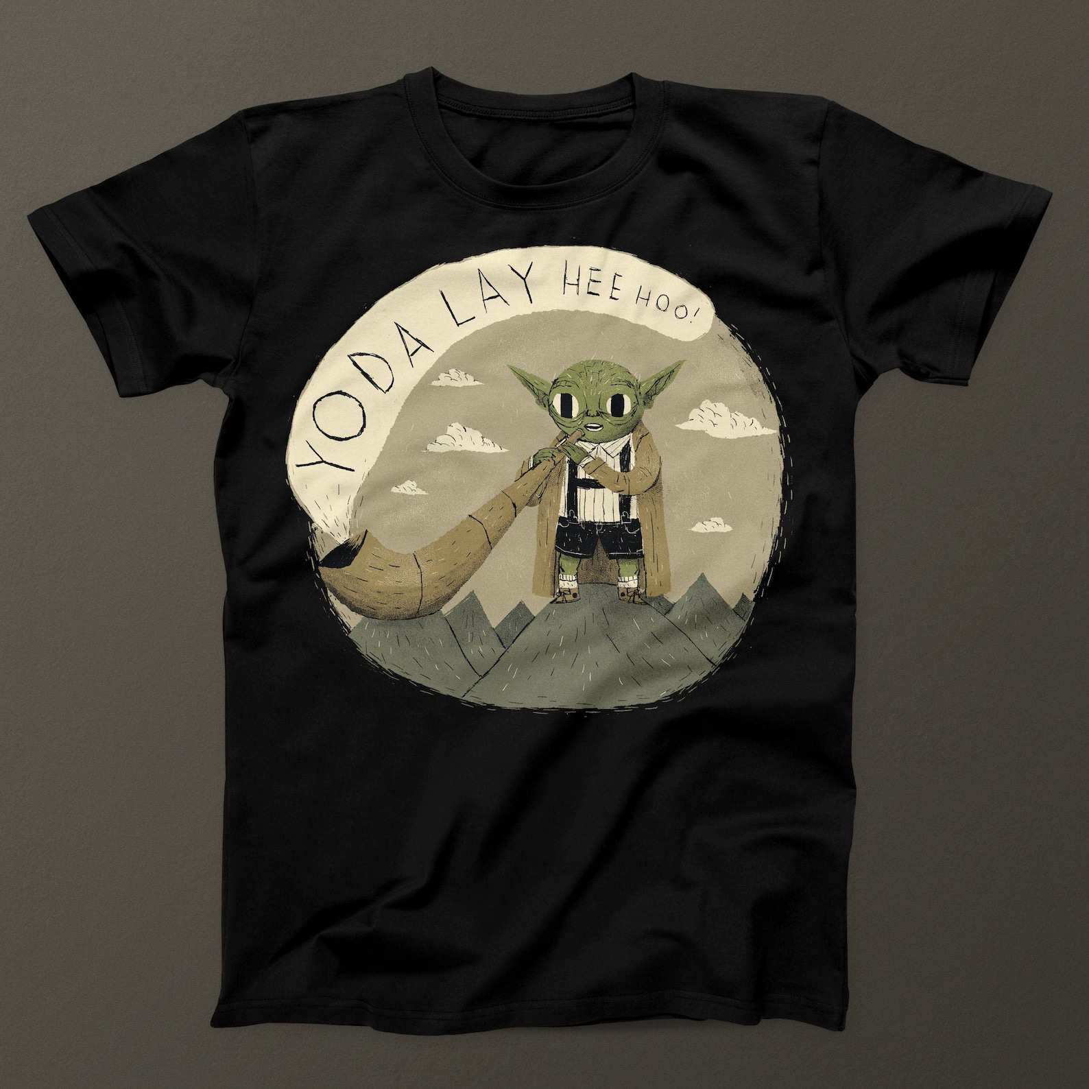 master yoda t shirt
