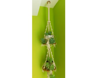 Decorative Macrame Plant Hanger/ Hanging Planter for Plants / Plant Holder