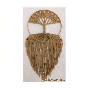 Handmade Macrame Wall Hanging - Tree of Life