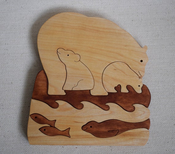 animal wooden puzzles