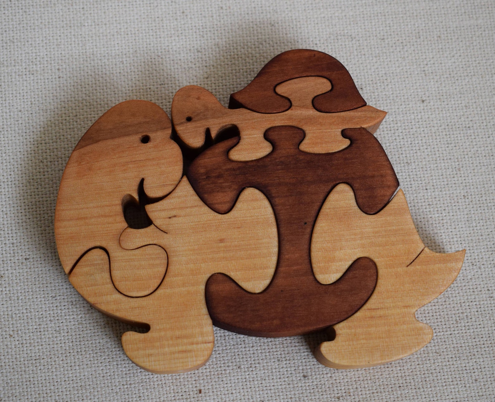 Turtles. Wooden turtle. Wooden Puzzles. Wood Puzzle. Animal Etsy