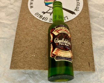 Miniature Bottle Pin / Badge from "The Bar"