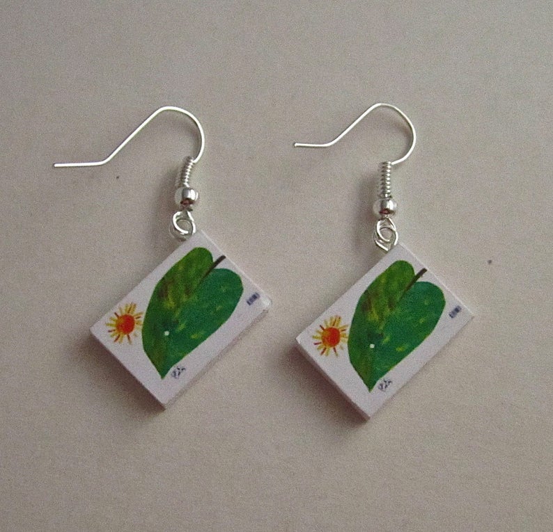 Miniature Book Earrings from The Earring Library image 3