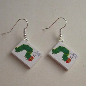 Miniature Book Earrings from The Earring Library image 2