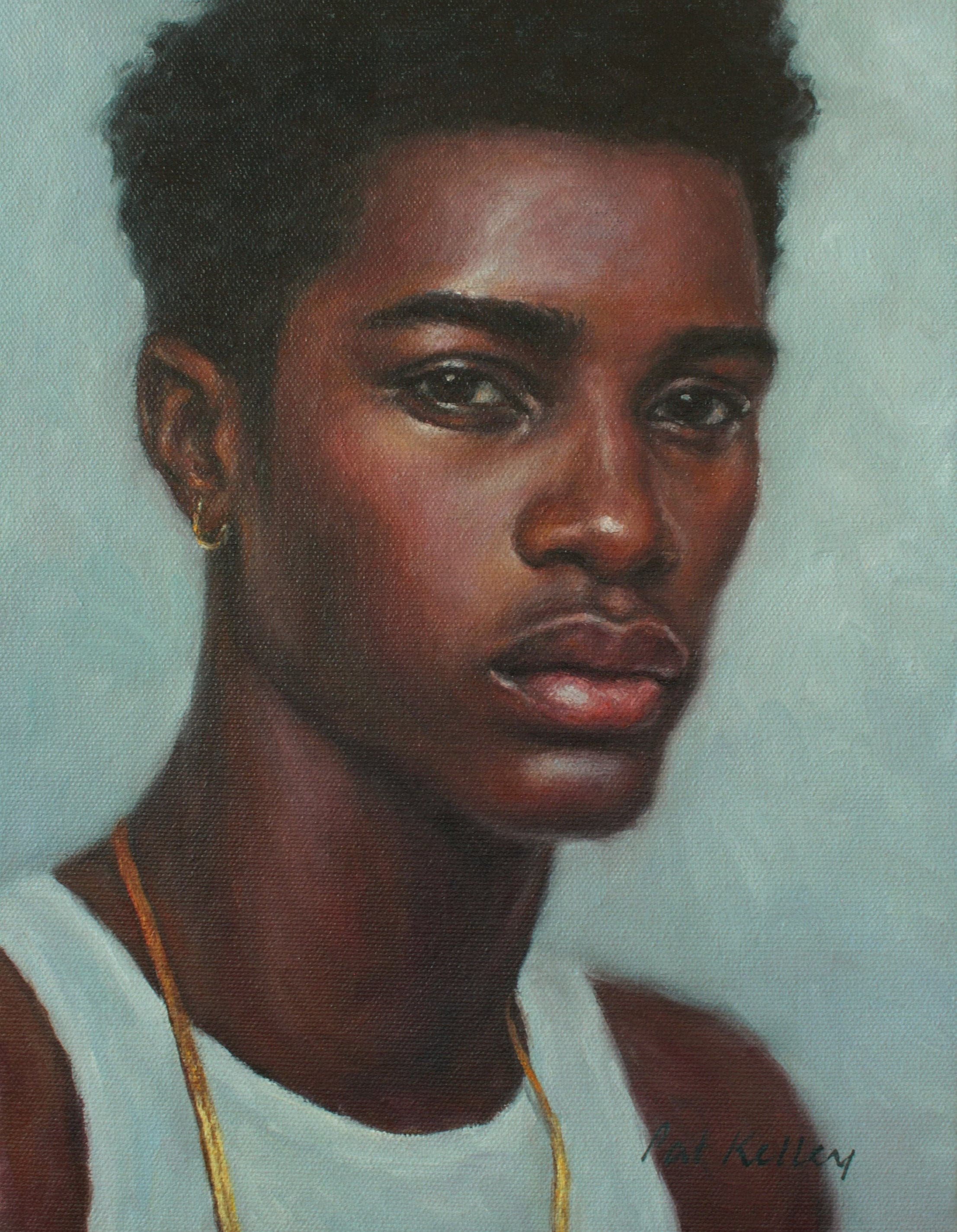 A Young Man. Art Print From Original Oil Painting by Pat Etsy