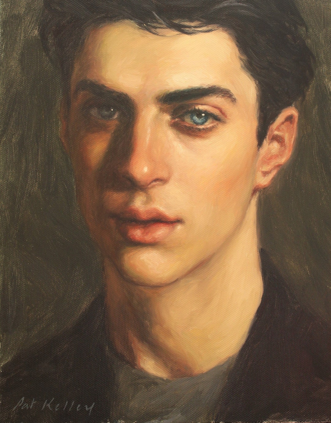 Art Print From an Original Oil Painting by Pat Kelley. mesmerize