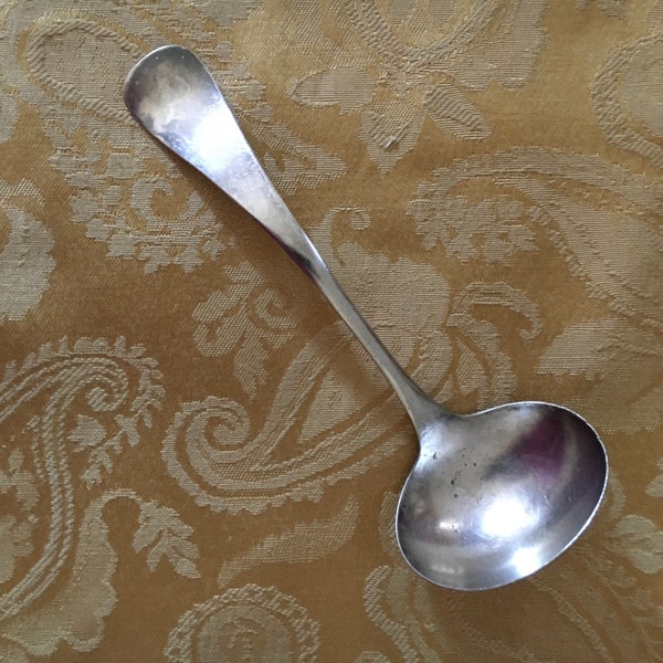 Vintage 1880 PAIRPOINT Manufacturing Silver Plated Ladle…Elegant Streamlined Design….