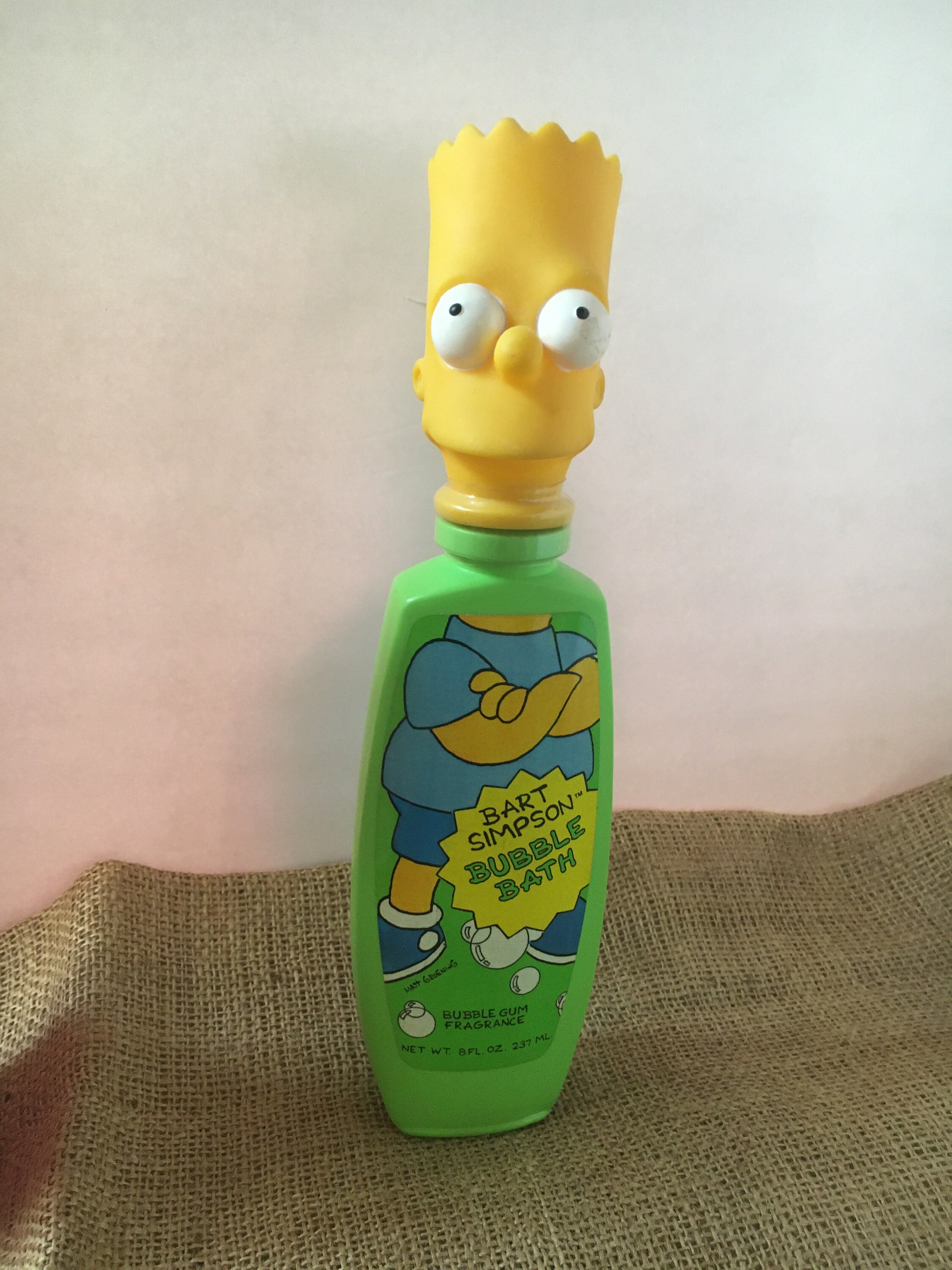 Vintage SIMPSON Family Bubble Bath Figural Plastic Bottles in the Shape ...