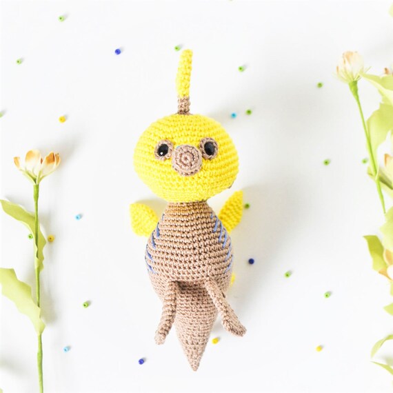 Weedy Seadragon Amigurumi Crochet Pattern Sea Creature Etsy