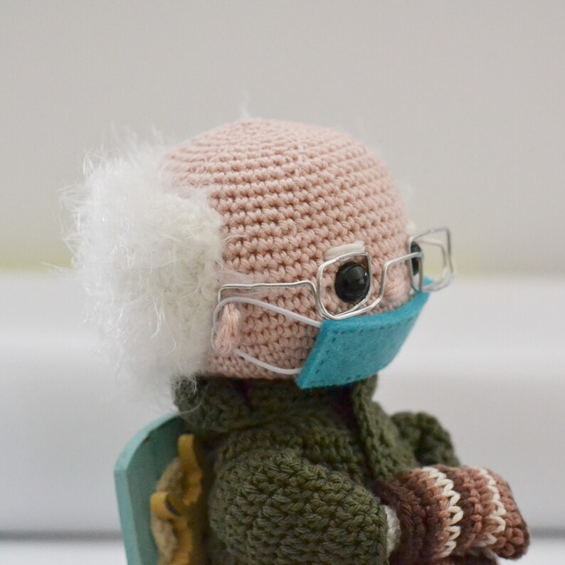 bernie sanders doll pattern