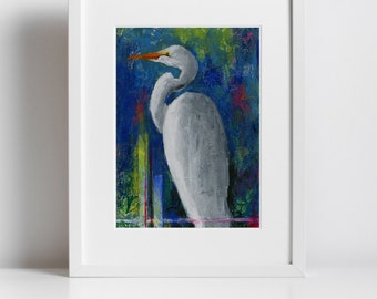 Print - Great Egret II