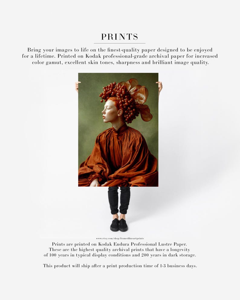 fine art portrait printed on archival Kodak Endura paper
