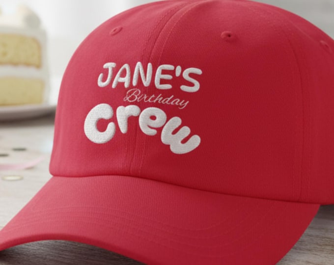 Customizable Birthday Dad Cap, Personalized Baseball Hat, Gift for Him, Embroidered Dad Hat, Vintage Style Cap