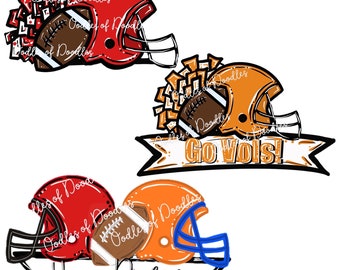 Football Door Hanger Template, instant download, PDF file. Pom Pom, helmet, cheer college, pro sports, house divided bundle READ DESCRIPTION