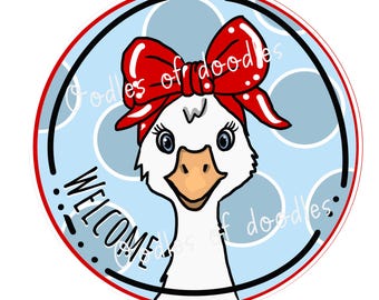 Plantilla para colgar en la puerta de Silly Goose, descarga instantánea. Para cualquier momento, todos los días, primer cumpleaños. LEER DESCRIPCIÓN.