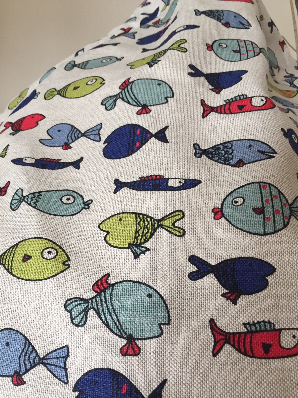 Tropical Fish bean bag chair Ocean nautical decor Fisherman Etsy