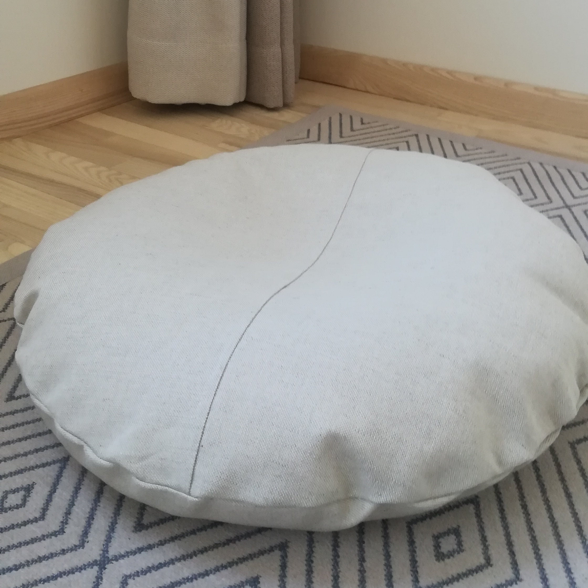 Customizable Foam Insert for Floor Cushion, Designed for a Square