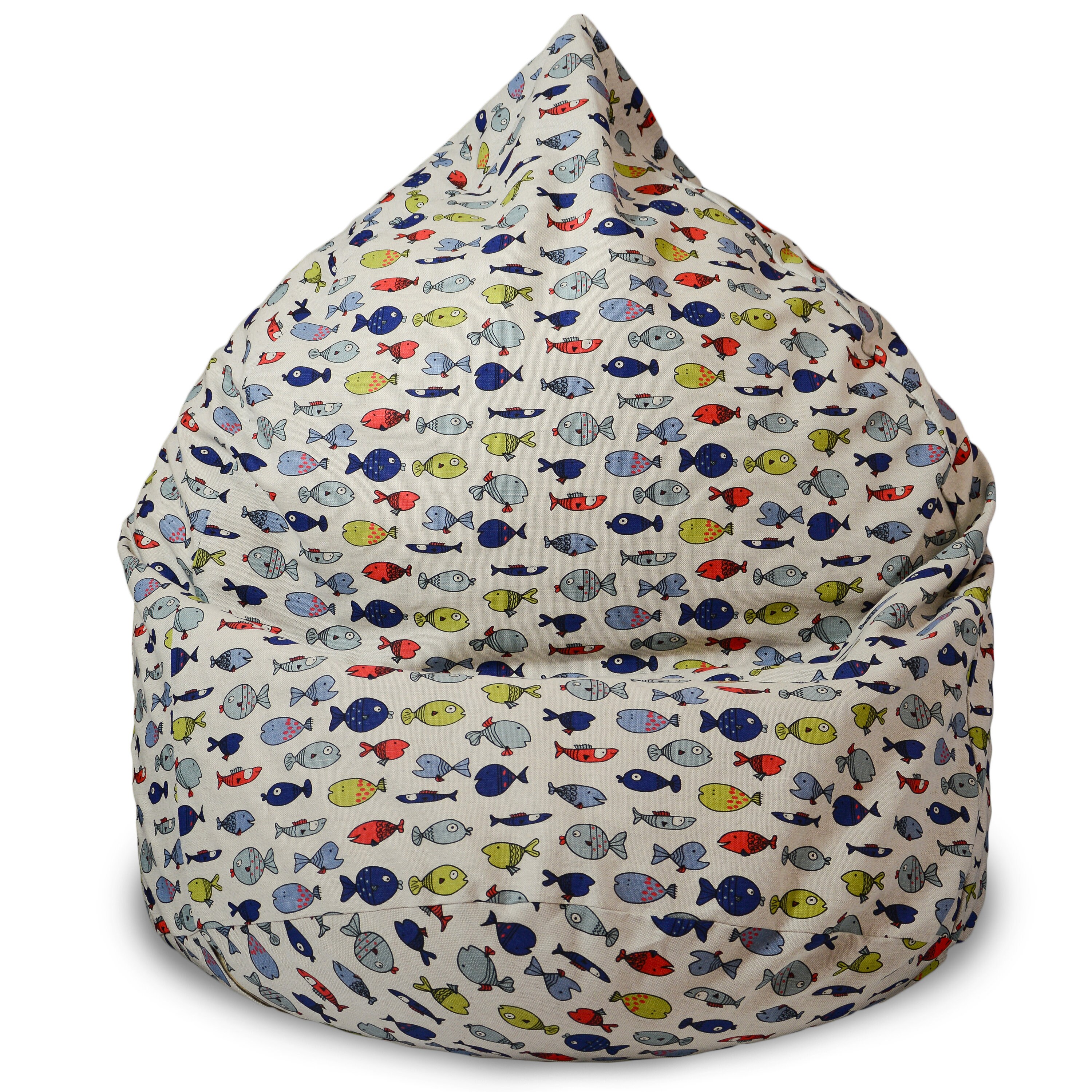 Tropical Fish bean bag chair Ocean nautical decor Fisherman Etsy