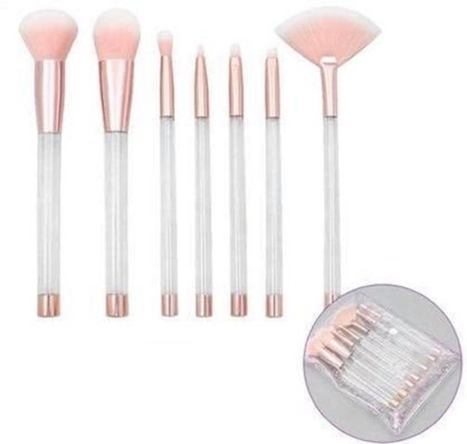 Custom Glitter Filled Makeup Brushes Etsy