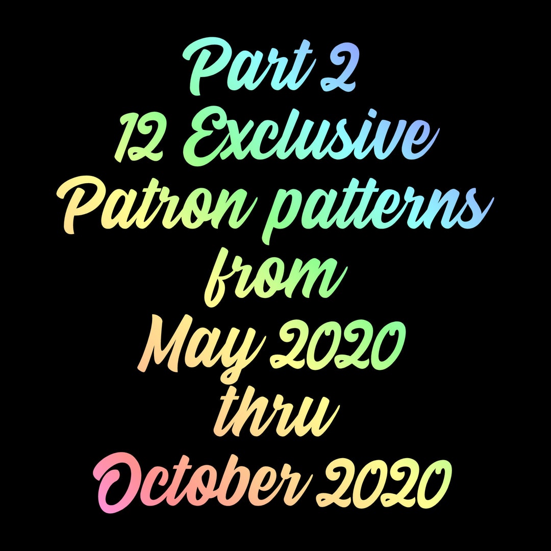 Patron Collection - Part 2 - Etsy