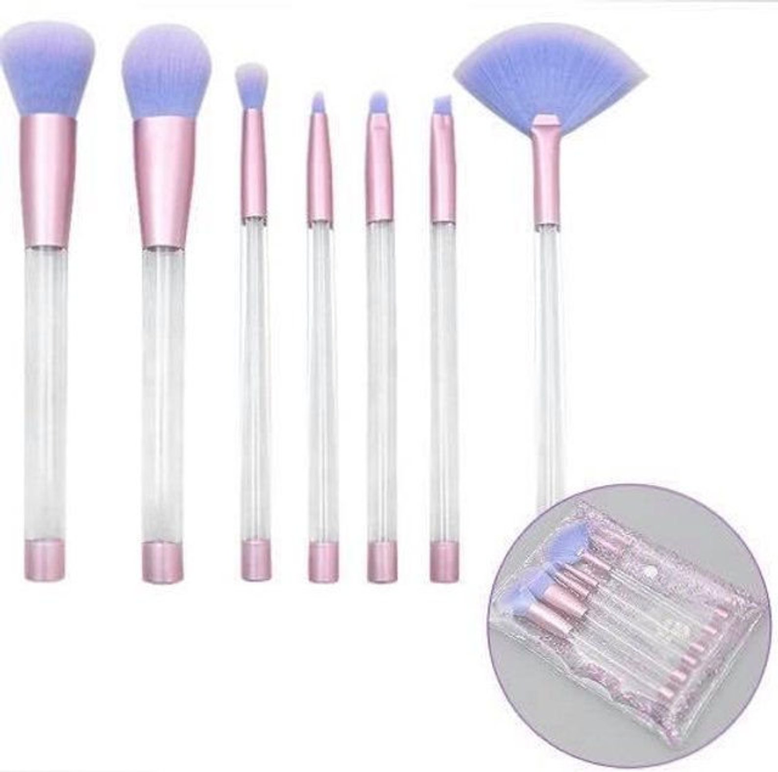 Custom Glitter Filled Makeup Brushes Etsy