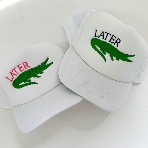 Alligator Hat Etsy